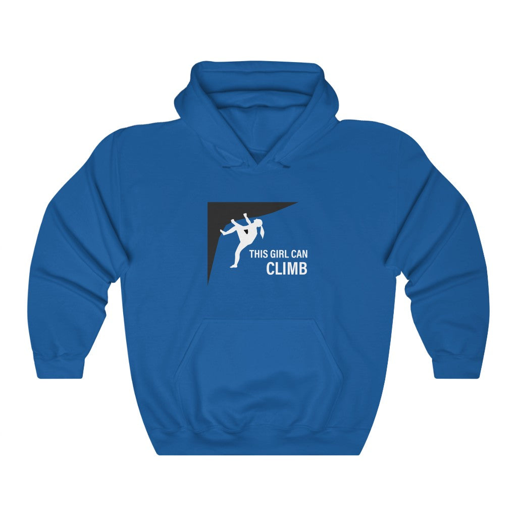 This Girl Can Climb Hooded Sweatshirt