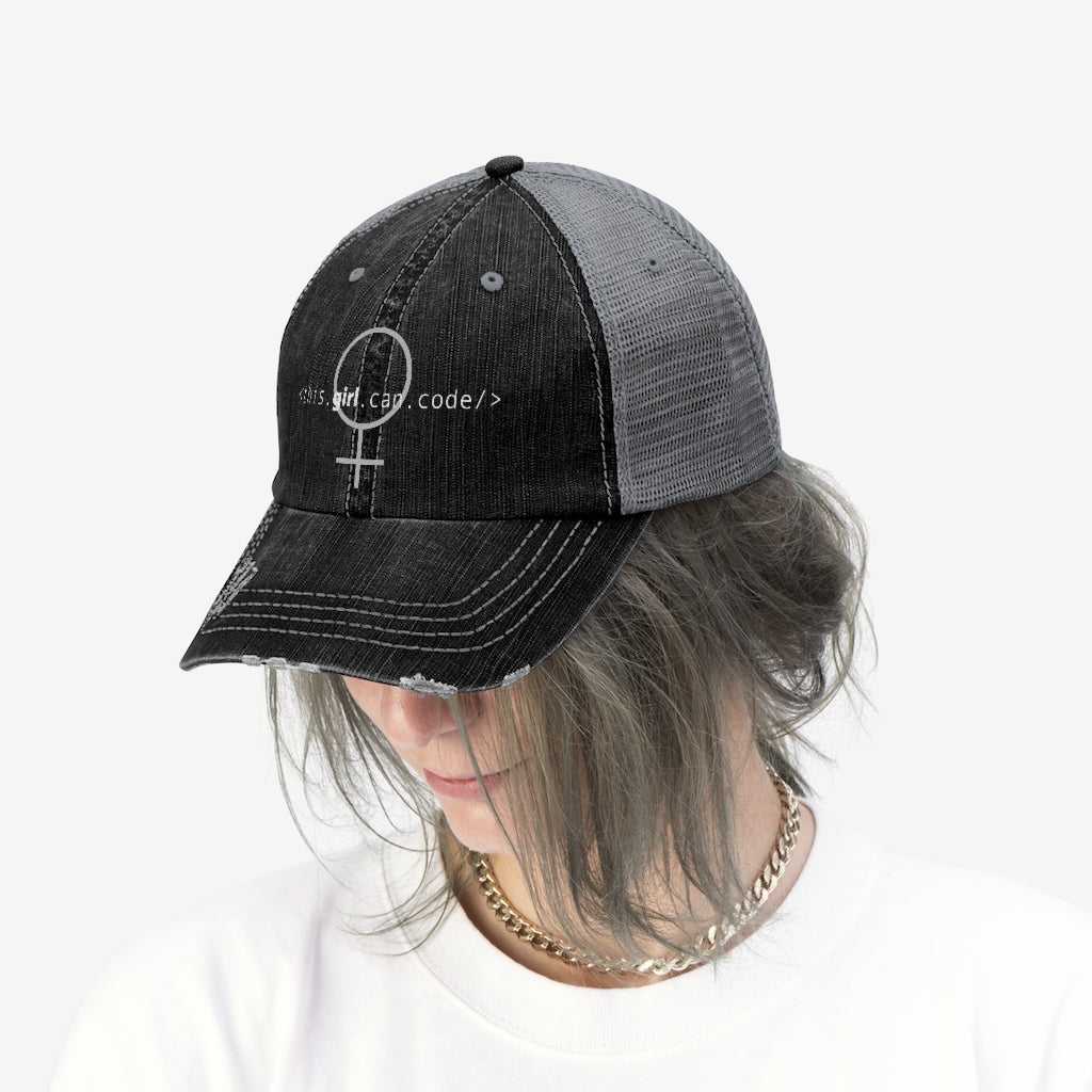 This Girl Can Code Hat