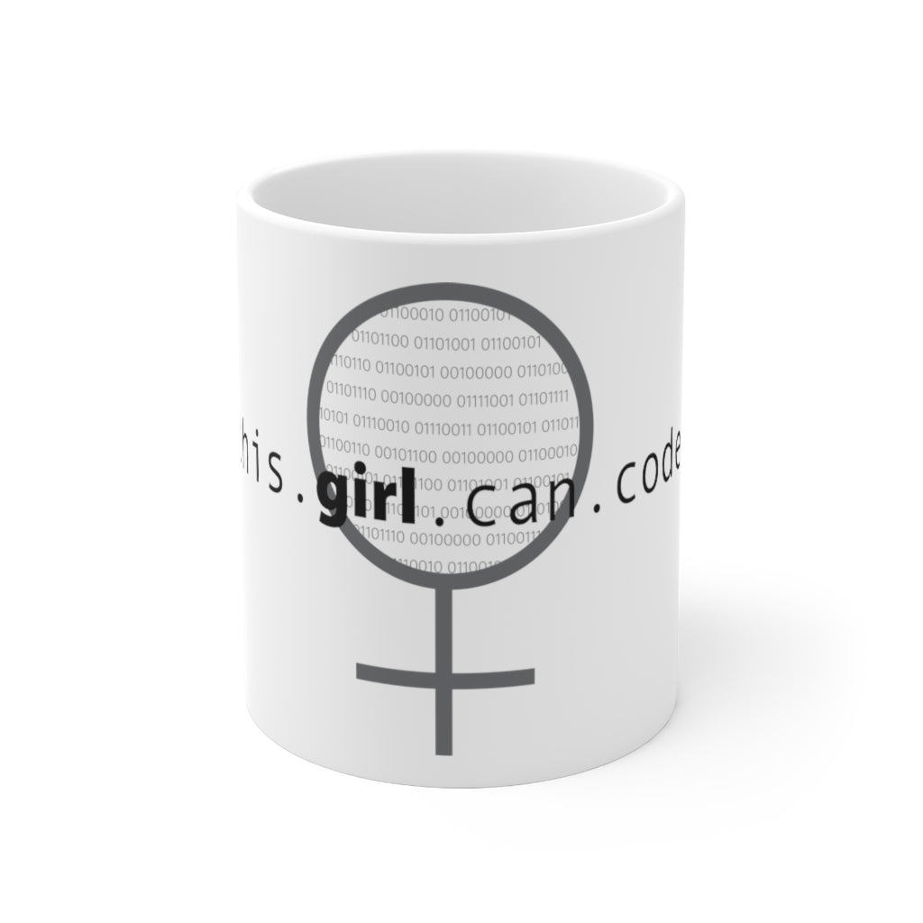 This Girl Can Code 11oz Mug