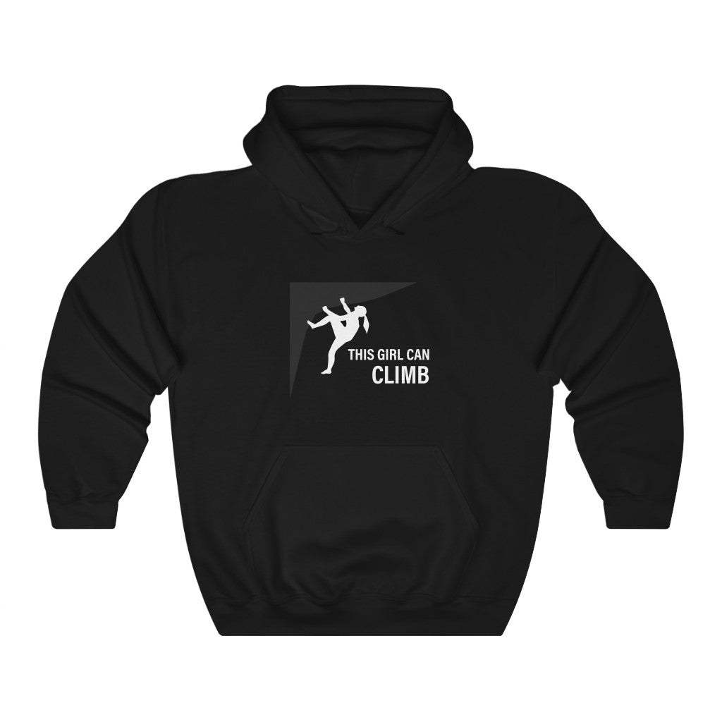 This Girl Can Climb Hooded Sweatshirt