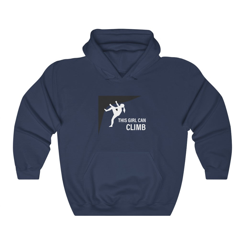 This Girl Can Climb Hooded Sweatshirt